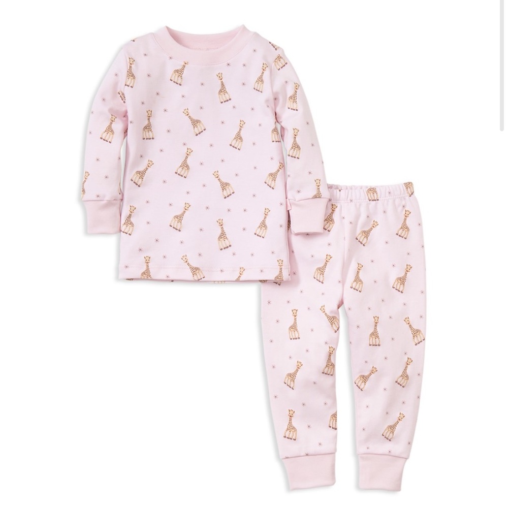 Kissy Kissy Girl Sophie La Girafe Print Pajama - Two Piece